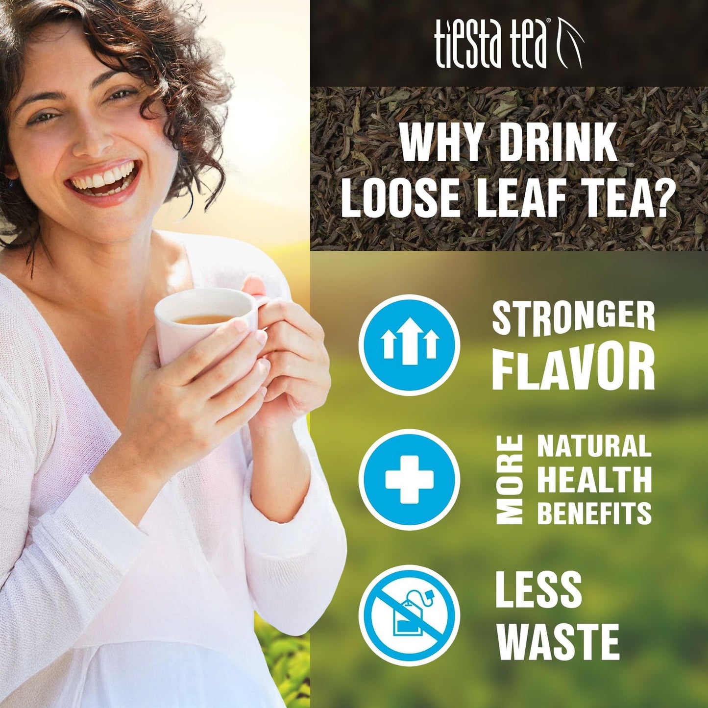 Premium Loose Leaf Light Citrus Green Tea 50 Cups for Refreshing Brews