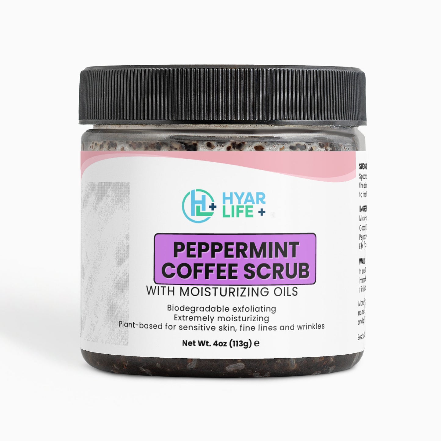 Peppermint Coffee Scrub