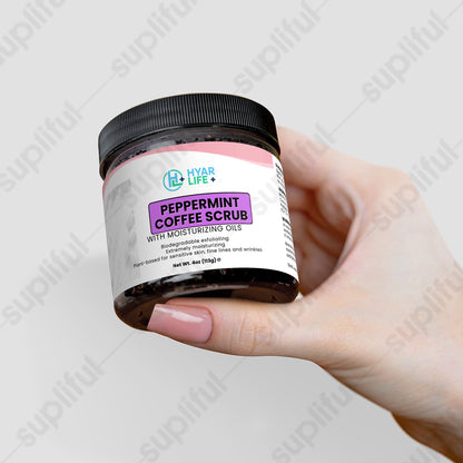 Peppermint Coffee Scrub