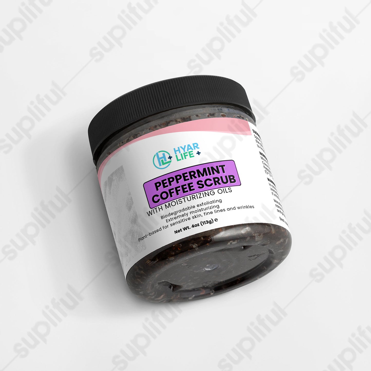 Peppermint Coffee Scrub