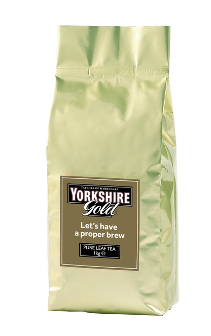 Yorkshire Gold Loose Leaf, Black Tea, Tea Bags, Kilo Bag, 2.2 Lbs