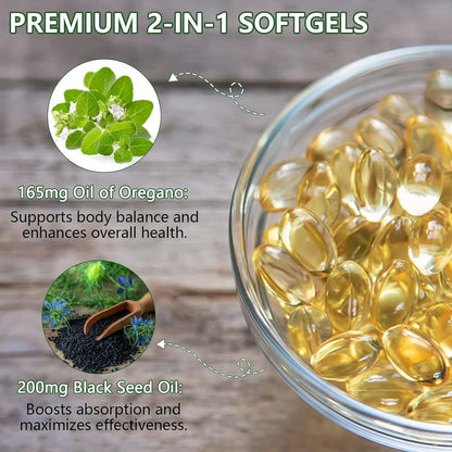 Household Portable Black Seed Oil Olive Oil Capsules