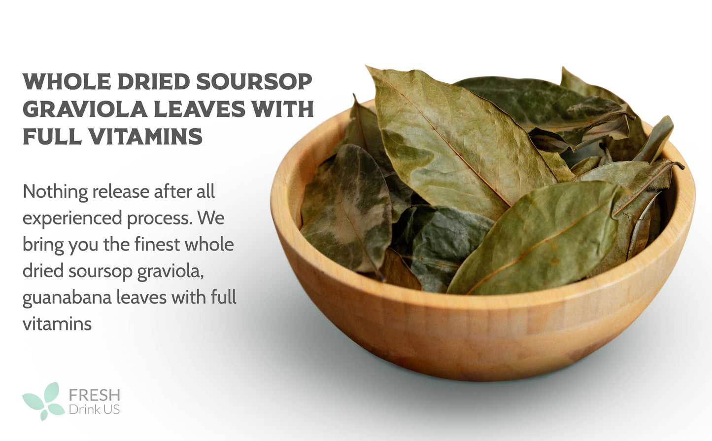 55+ Premium Soursop Graviola Dried Leaves, 55-60 Natural Leaves, Whole Soursop Leaves, Wildcrafted, Graviola, Soursop, Hoja Guanabana, Soursop Loose Leaf Herbal Tea, No Gluten, Vegan