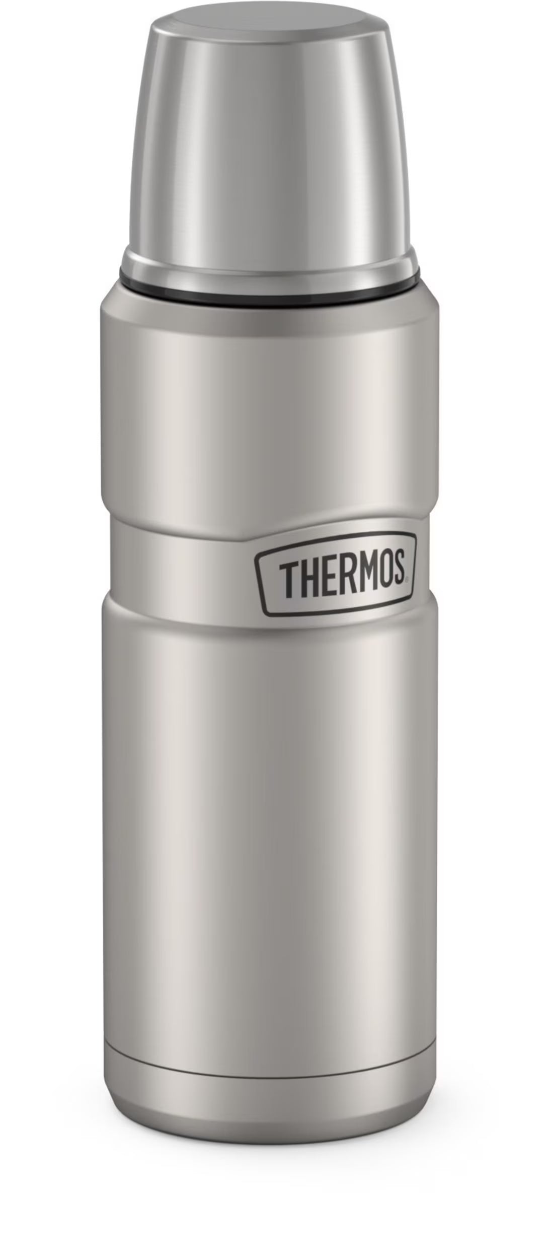 Stainless King Vacuum Insulated Stainless Steel Beverage Bottle, 16Oz, Matte Stainless Steel