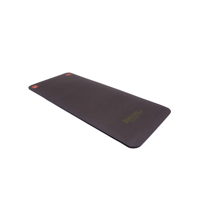 Aeromat Elite Workout Mat with Eyelets, 20" X 48" X 0.5", Phthalate-Free PVC Closed Cell Foam, Black