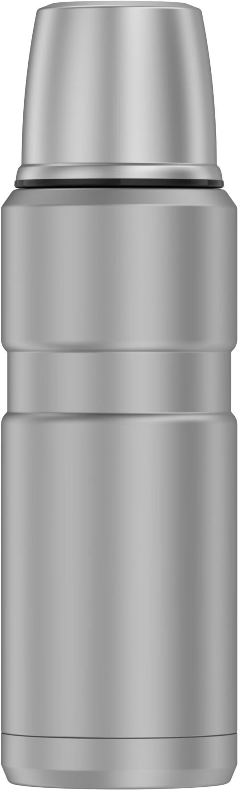 Stainless King Vacuum Insulated Stainless Steel Beverage Bottle, 16Oz, Matte Stainless Steel