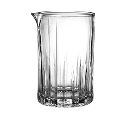 Cocktail Mixing Glass Bartender Beaker Cocktail Stirring Glass with Thick Weighted Bottom Professional Bar Beaker Mixing Glass