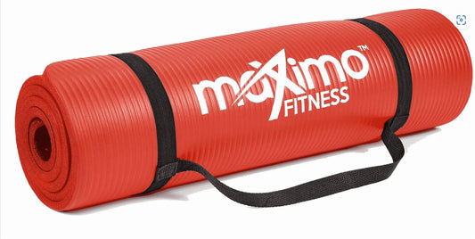 Fitness Yoga Mat - Multipurpose Exercise Mat for Men, Women and Kids, Ideal Non Slip Workout Mats for Yoga, Pilates, Gym Exercise with Carrying Strap