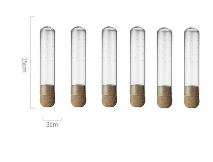Creative Transparent Tea Drainer Heat-Resistant Glass Tea Set Tea Maker