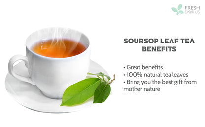 55+ Premium Soursop Graviola Dried Leaves, 55-60 Natural Leaves, Whole Soursop Leaves, Wildcrafted, Graviola, Soursop, Hoja Guanabana, Soursop Loose Leaf Herbal Tea, No Gluten, Vegan