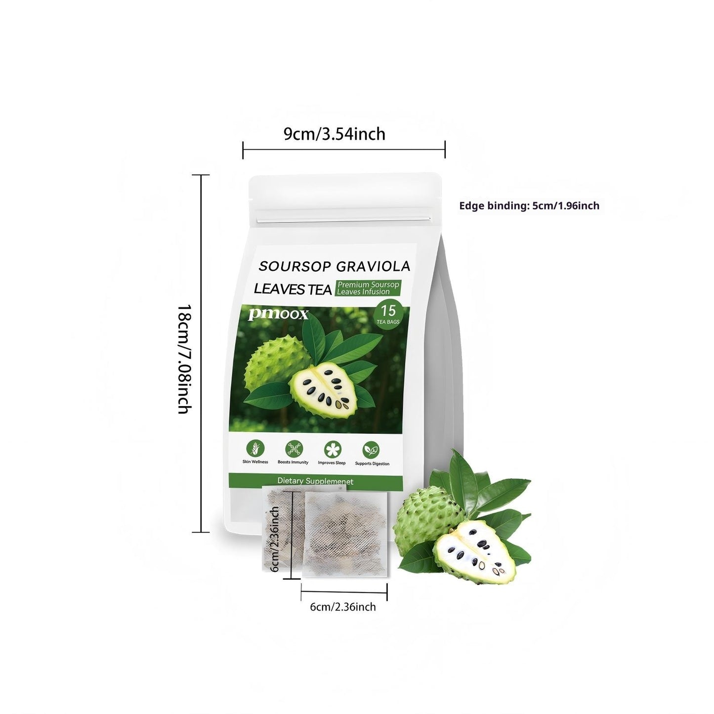 Qingrun Annona Fruit Leaves Herbal Tea