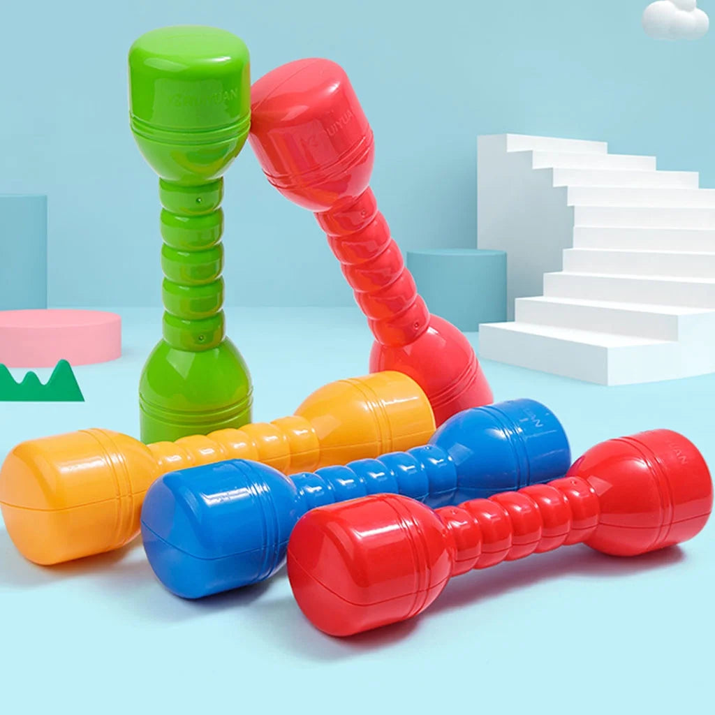 Sensory Kids Gym Hand Weights Toy Sports Equipment Dumb-Bells Indoor Fitness Toy